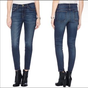Current/Elliott The High-Waist Skinny in Townie